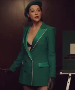 Annie Clark The Nowhere Inn Green Blazer Jacket