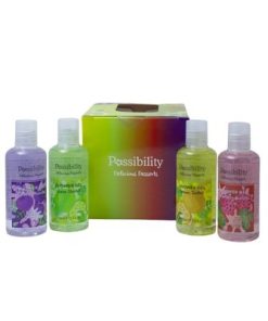 Pos Bath Shower Gels Cube 4x100ml